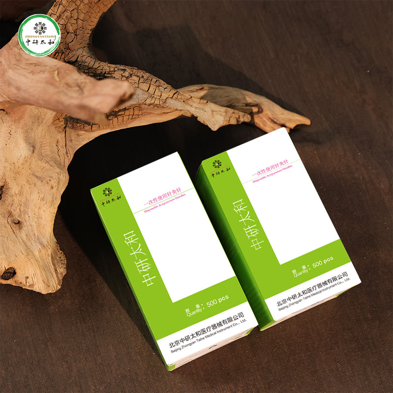 500 Pcs Acupuncture Needle with Tube 1 BOX Acupuncture Disposable Sterile Needle