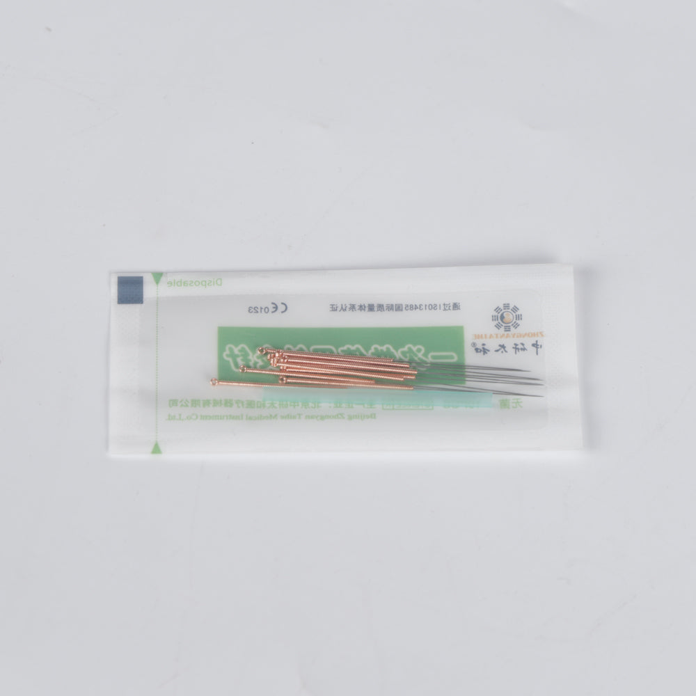 Acupuncture needles with copper handles 500 PCS