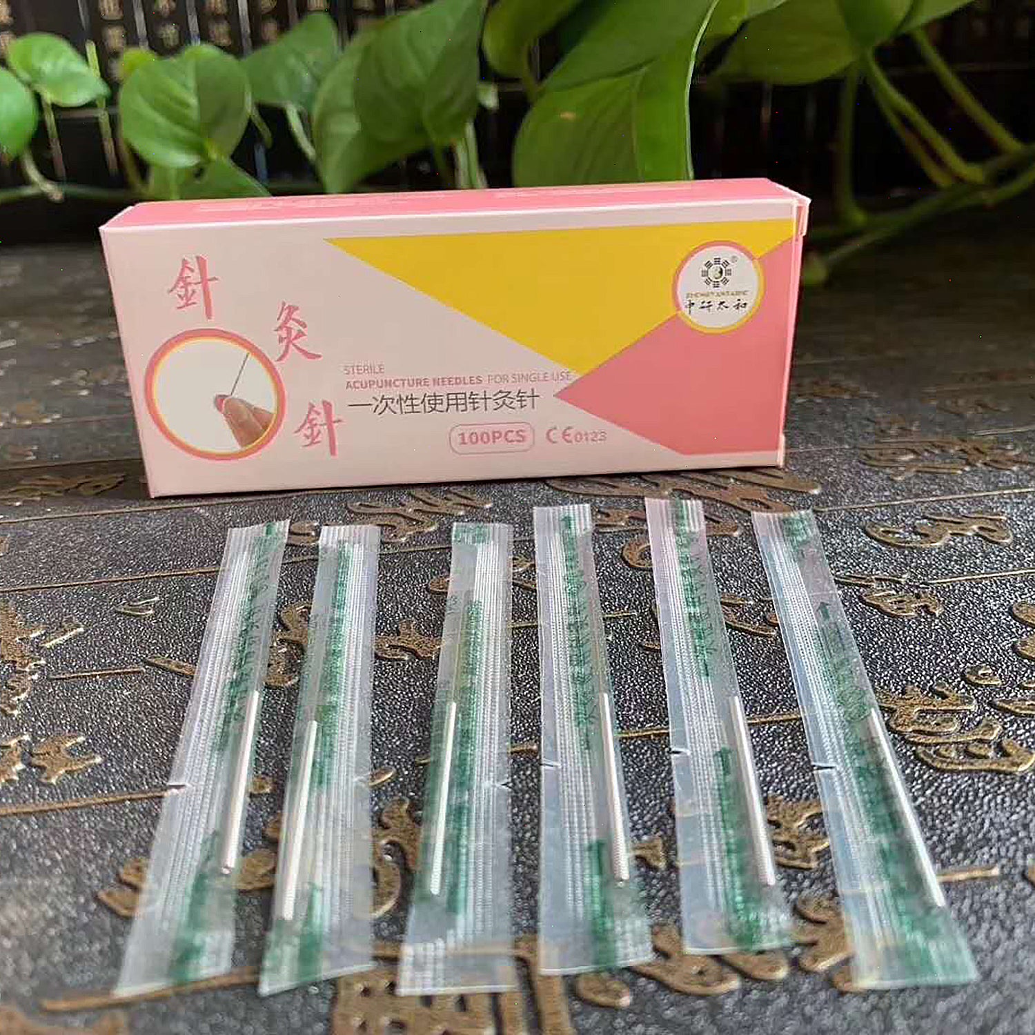 100pcs Sterile Detox Acupuncture Needles