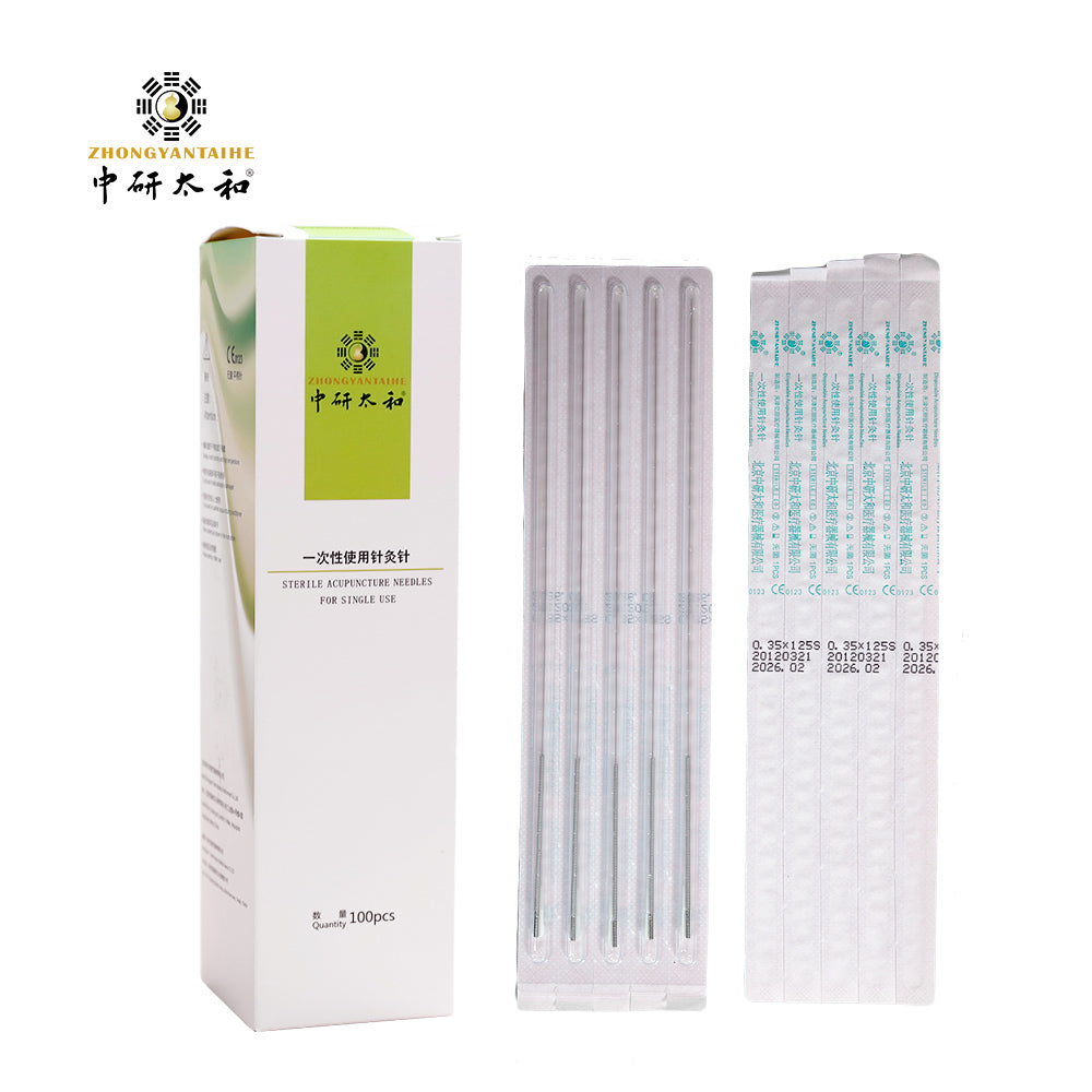 Long Acupunctur Needle with Tube 100PCS
