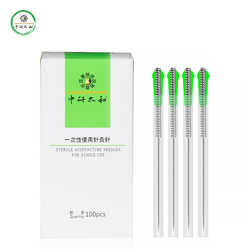 100 Pieces Acupuncture Needles Indivual Guide Tube