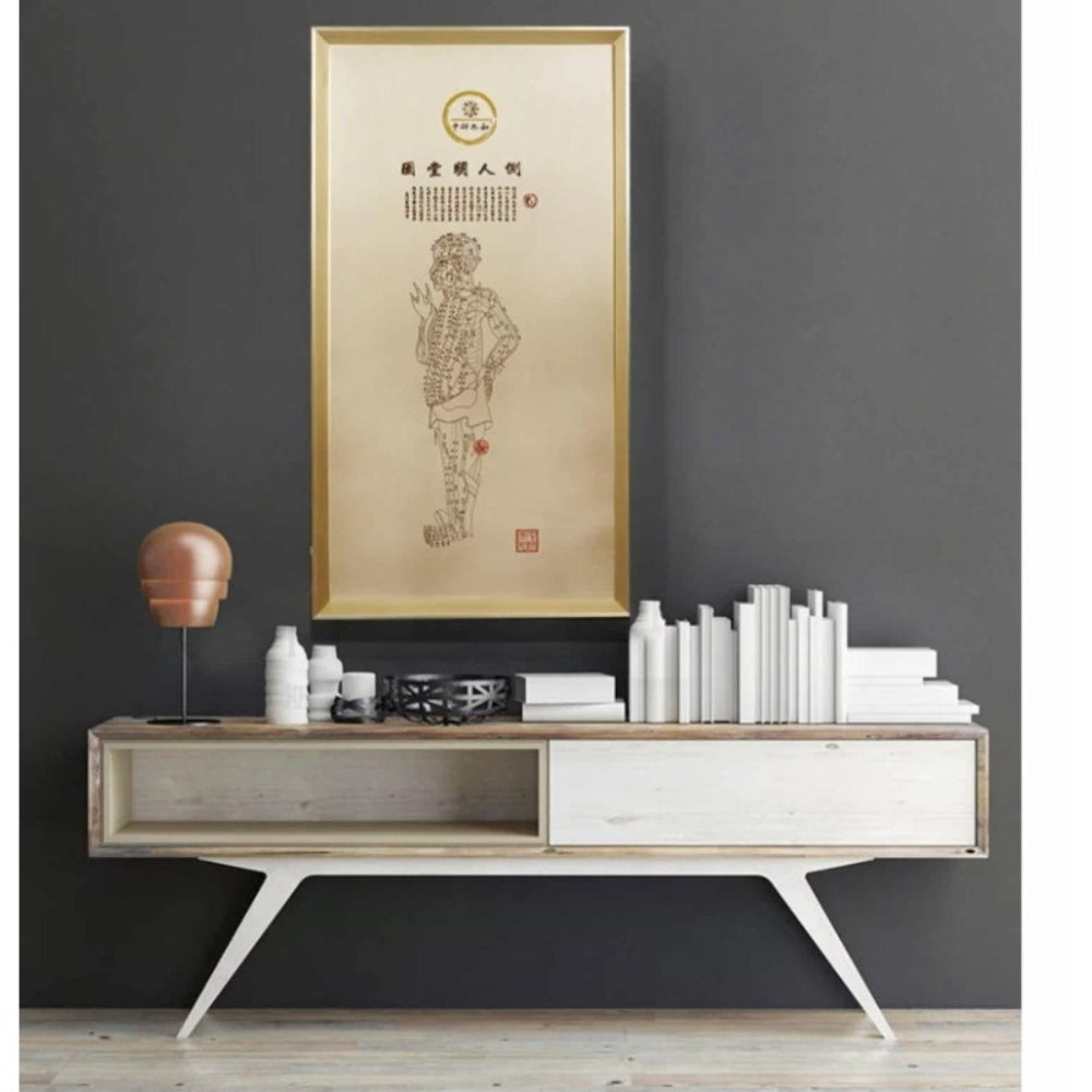 4 PCS Copper Human Acupoint Map