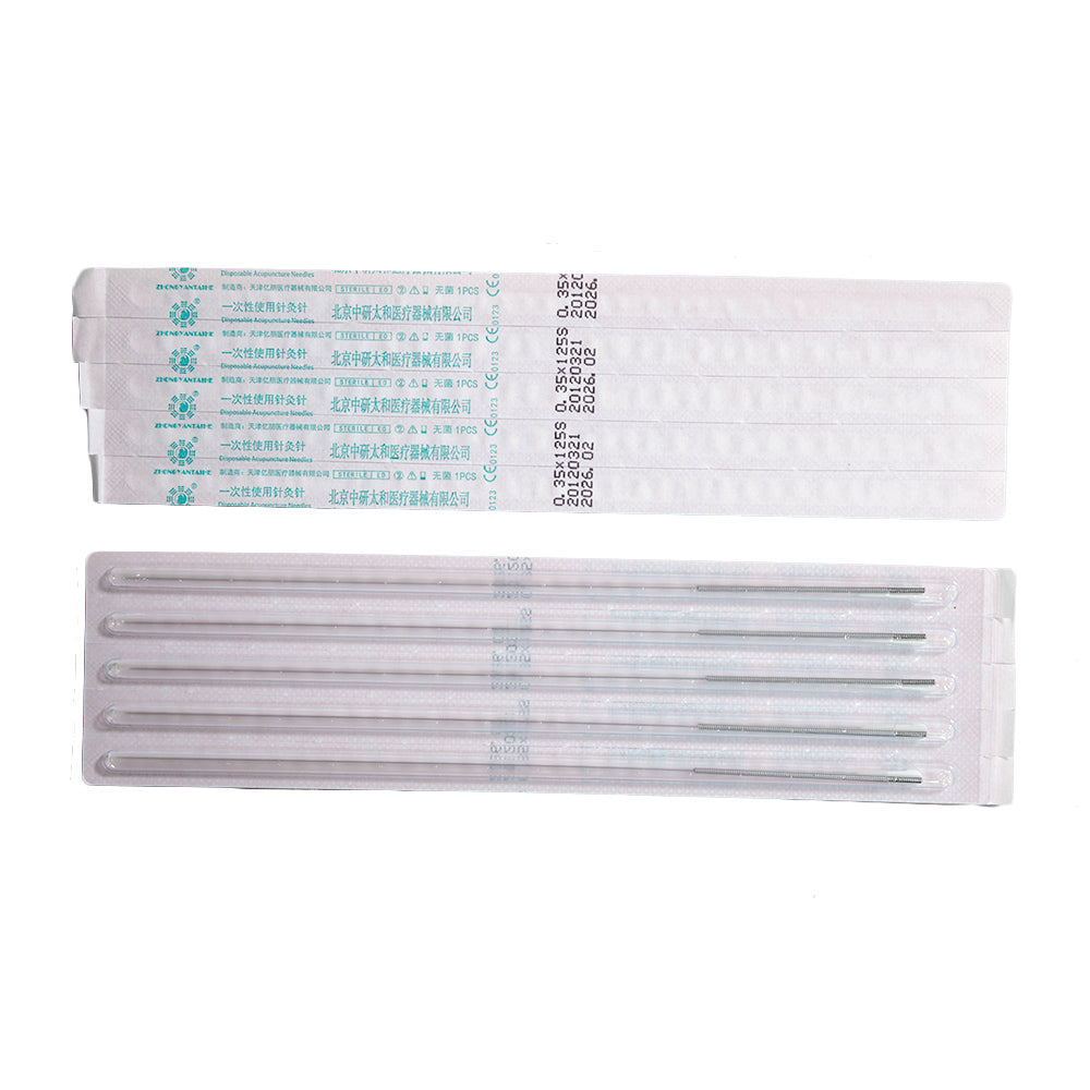Long Acupunctur Needle with Tube 100PCS