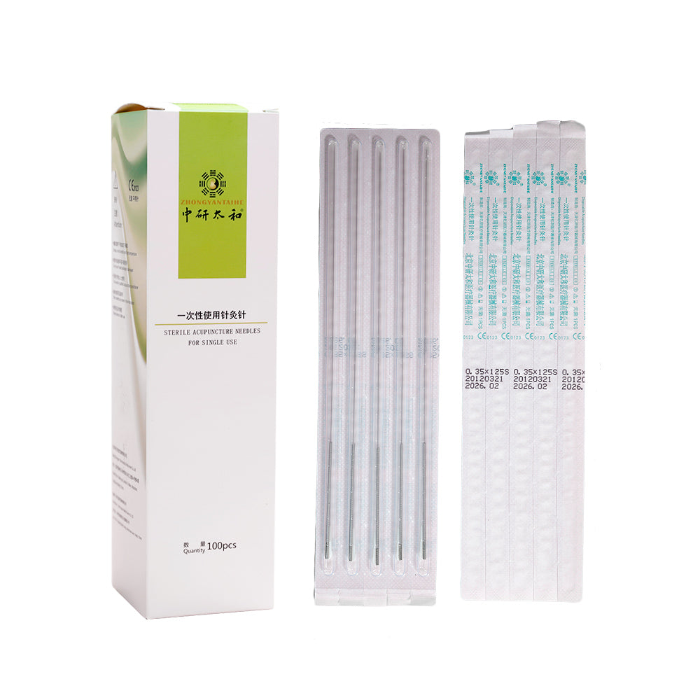 Long Acupunctur Needle with Tube 100PCS