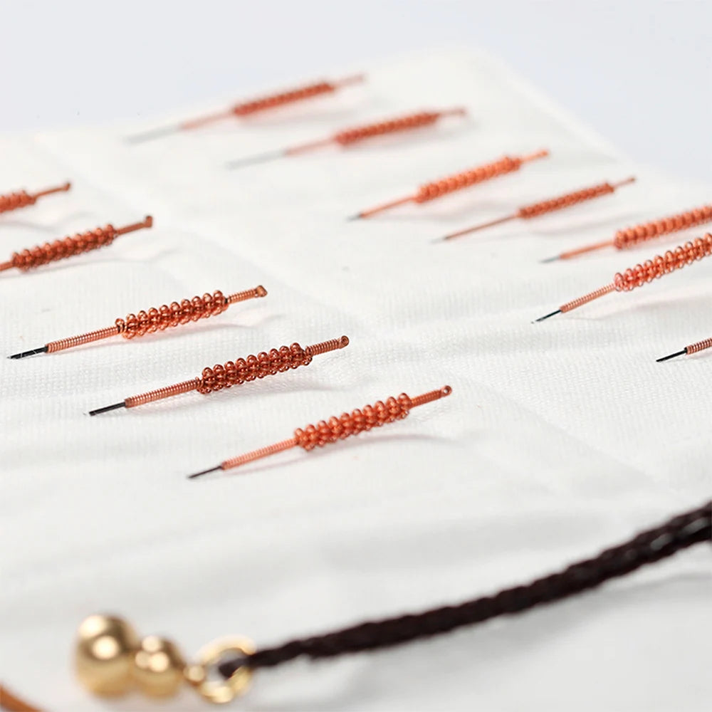 Antique Acupuncture Needle Bag