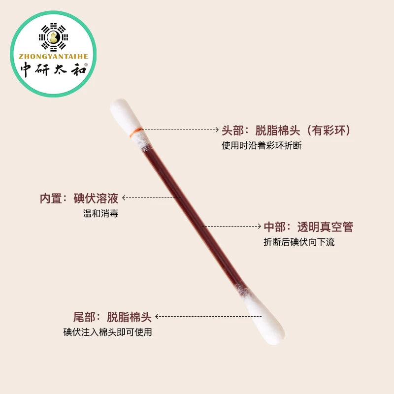 Medical iodine swabs