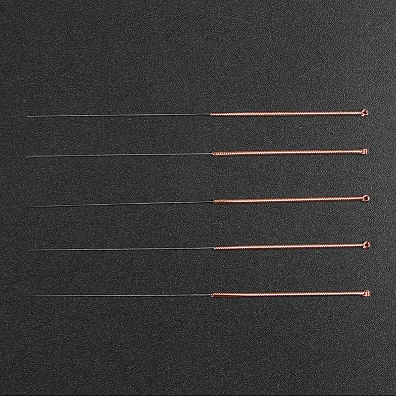 100Pcs Copper Handle Acupotomy
