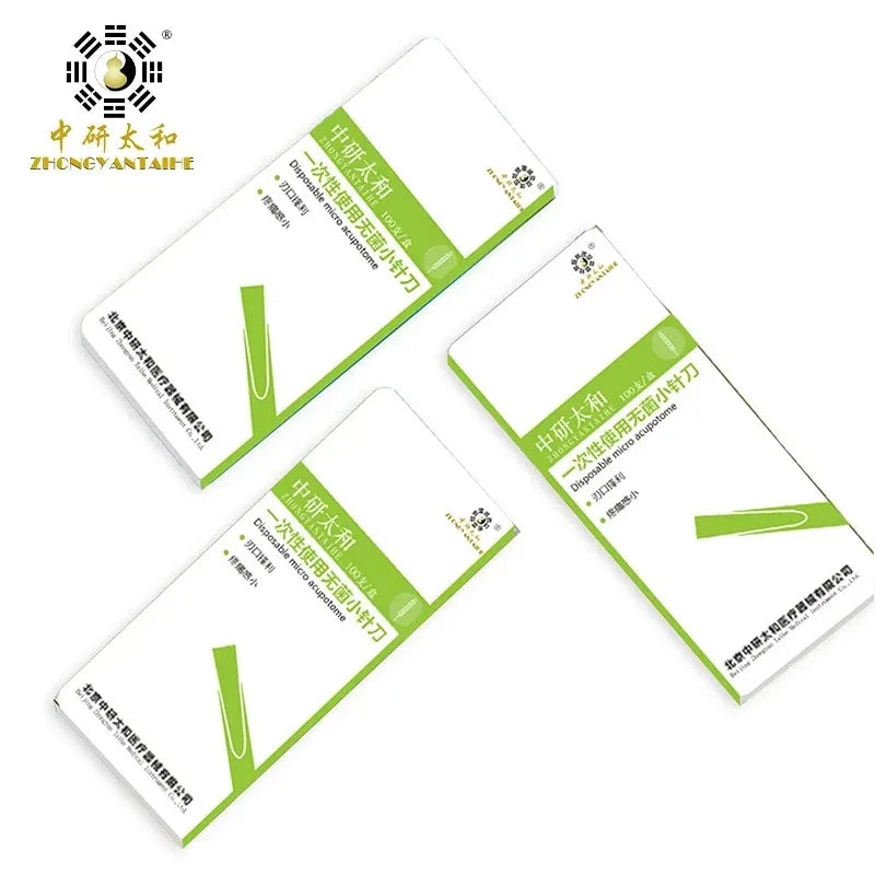 100Pcs Copper Handle Acupotomy