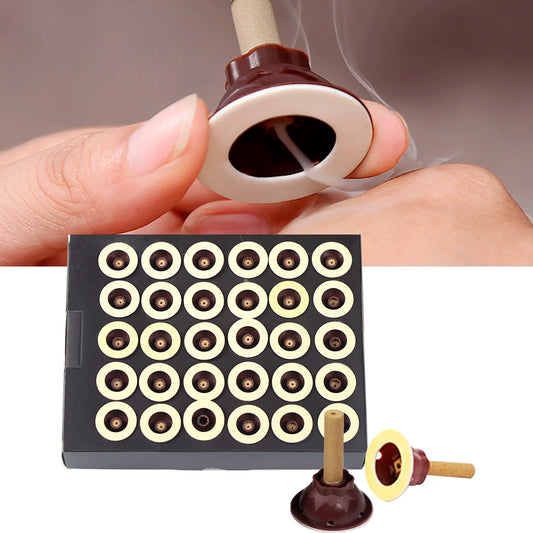 60pcs Moxa Sticks with Self-Adhesive