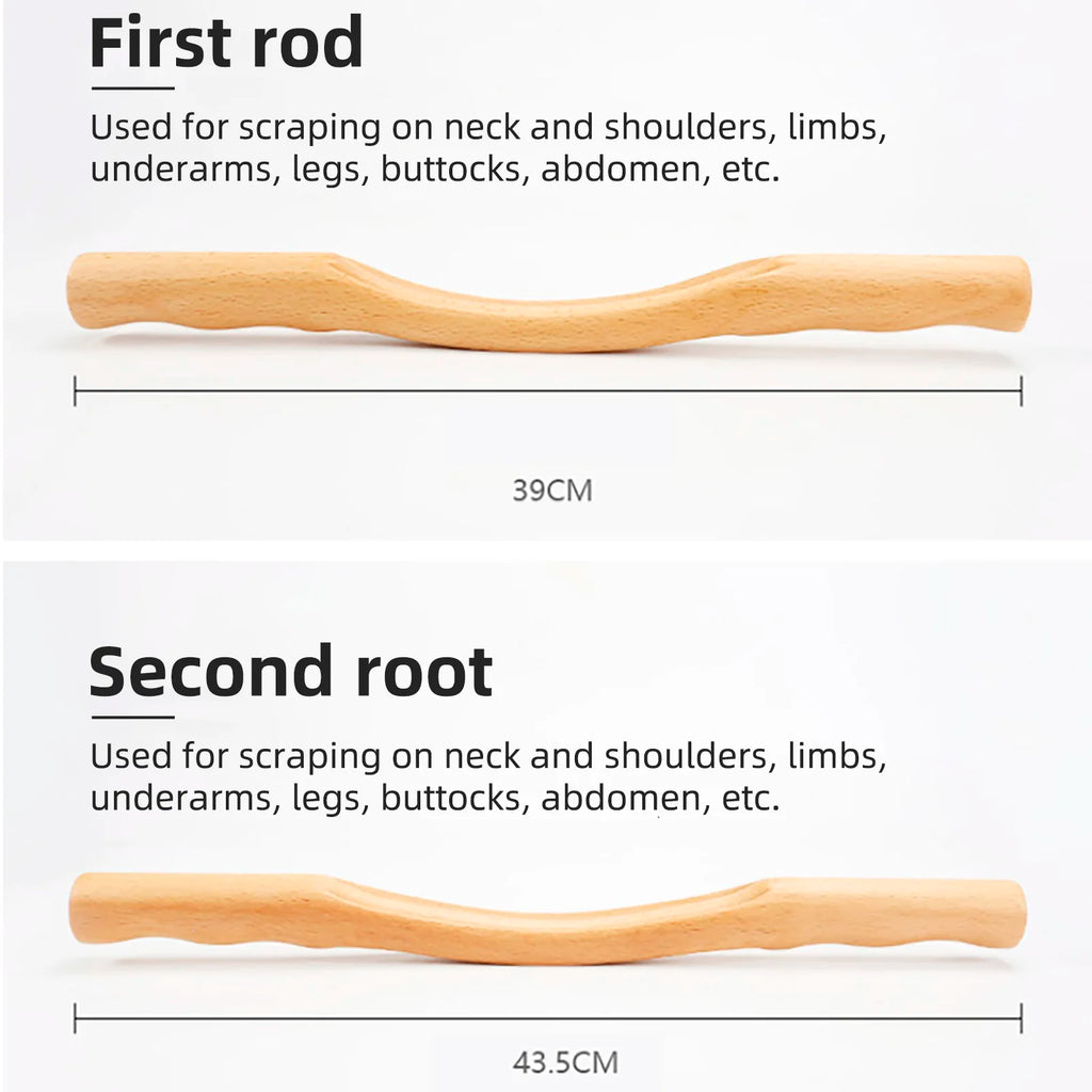 Beech GUA SHA STICK Set of 4