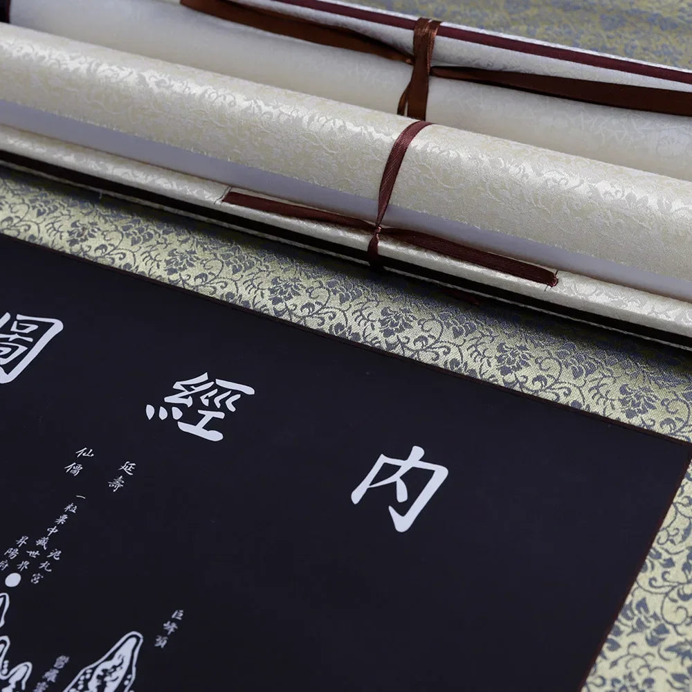 Internal Meridian Diagram Wall Chart