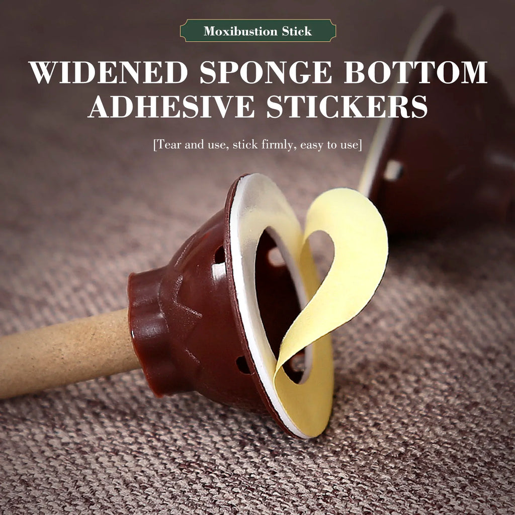 60pcs Moxa Sticks with Self-Adhesive