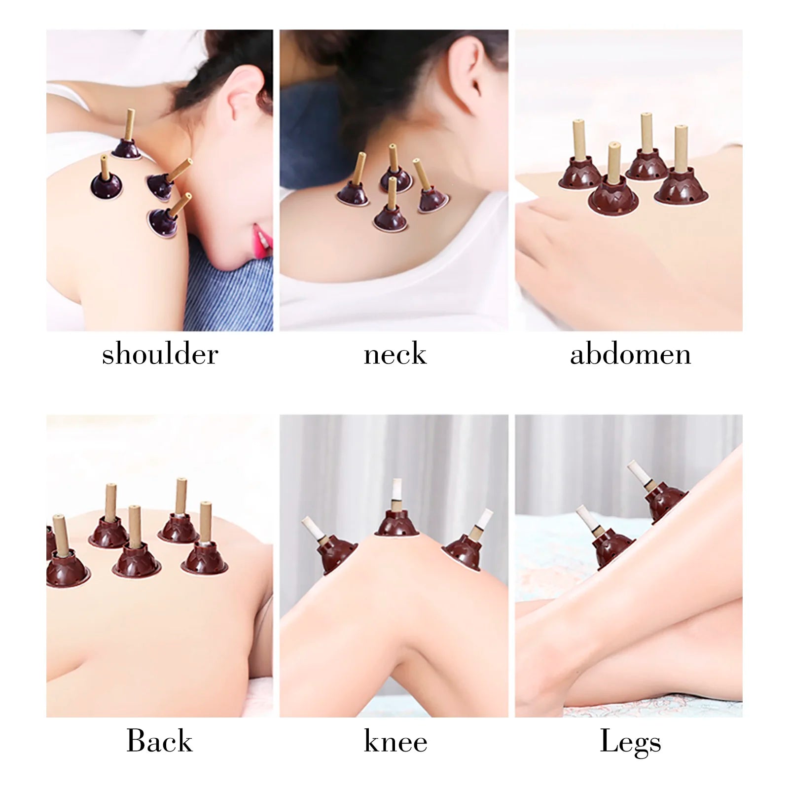 60pcs Moxa Sticks with Self-Adhesive